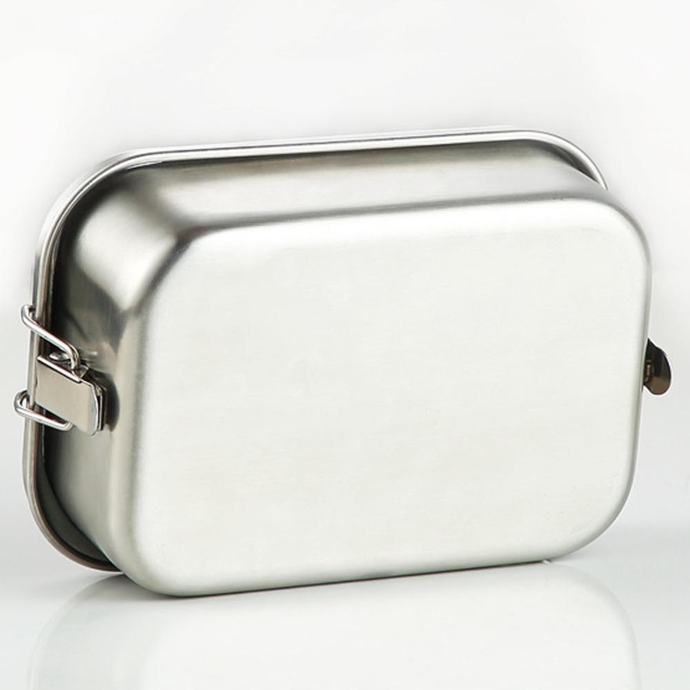 Rectangular Stainless Steel Lunch Box