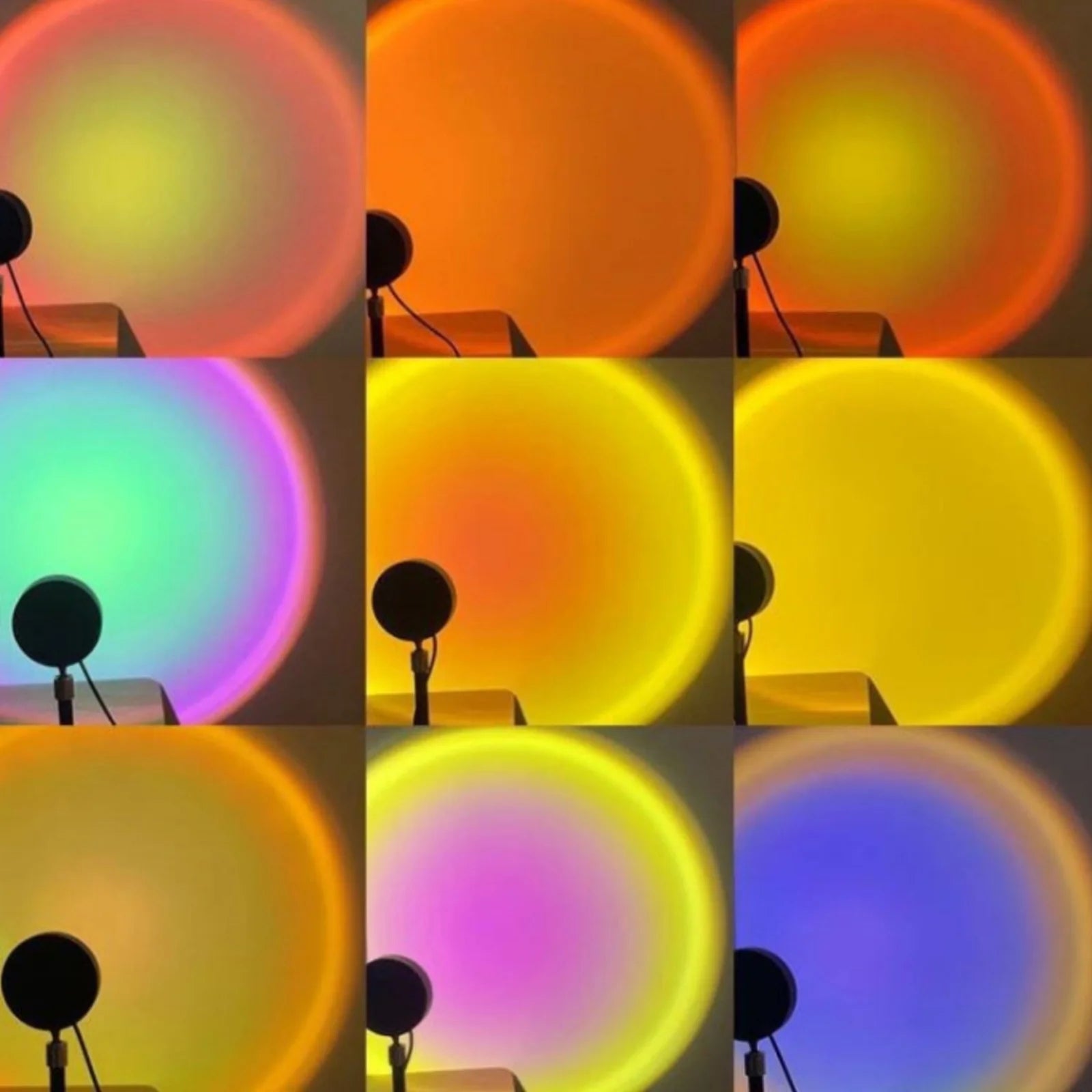 Sunset Lamp Projector, 16 Colors Sunset Lamp with Remote Control