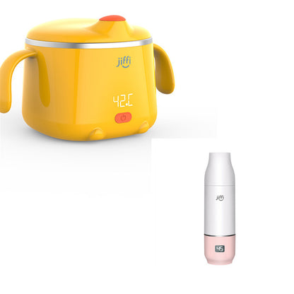 Stainless Steel Water-Free Smart Complementary Food Bowl