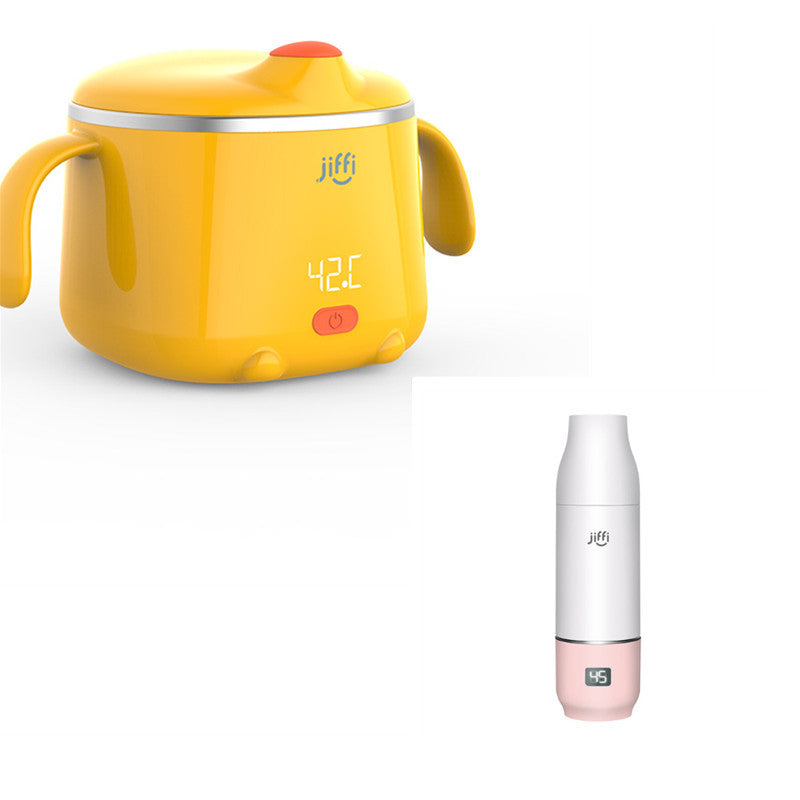 Stainless Steel Water-Free Smart Complementary Food Bowl