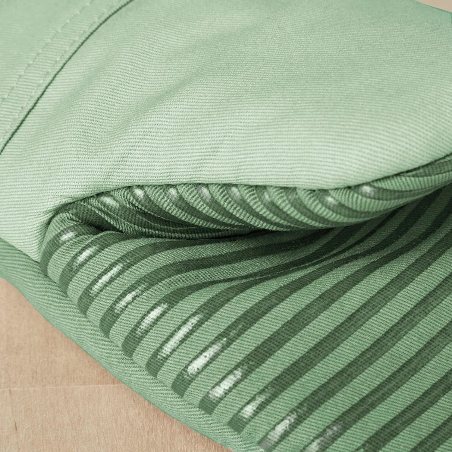Beacon Two-Tone Non-Slip Mini Oven Mitt Set, Pistachio/Graphite Green, 5.5"X8", 2 Piece