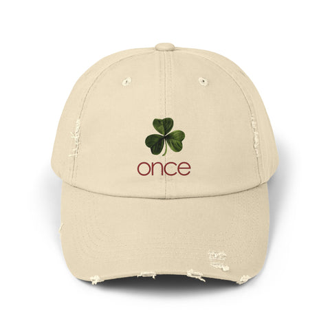 Once Unisex Distressed Cap
