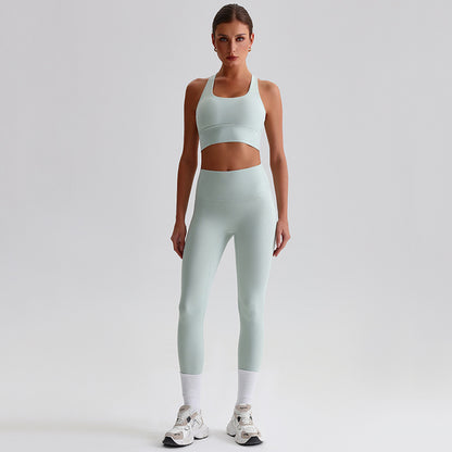 Yoga Clothes Suit Naked Women Feeling Beautiful Back