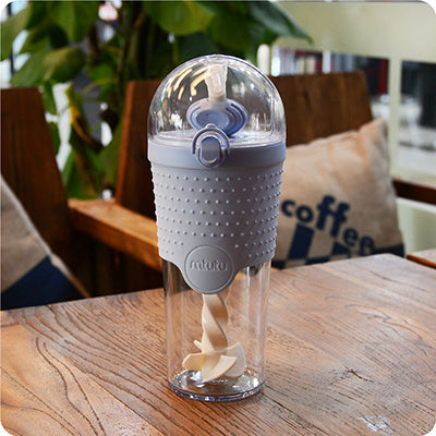 Self-Stirring Protein Shaker Bottle
