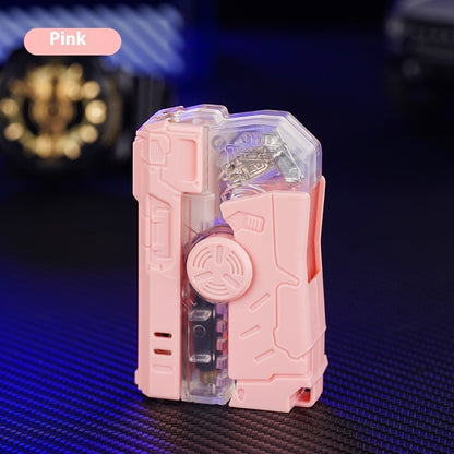 Transparent Fingertip Gyro Luminous Lighter
