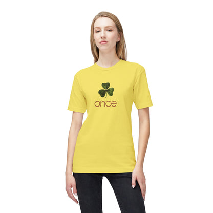 Once Unisex Midweight T-shirt, Made in US