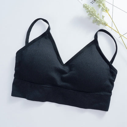 Fitness Lace Thin Shoulder Strap Top