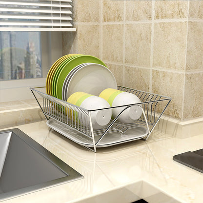 Kitchen Shelf Stainless Steel Dish Drain Rack
