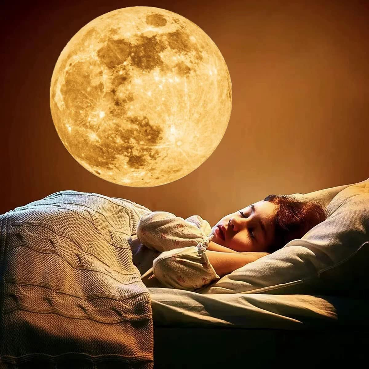 USB Powered 360 Degree Moon Lamp Romantic Atmosphere