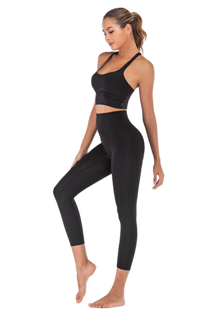 Naked-Feel High Waist Fitness Suit for Women