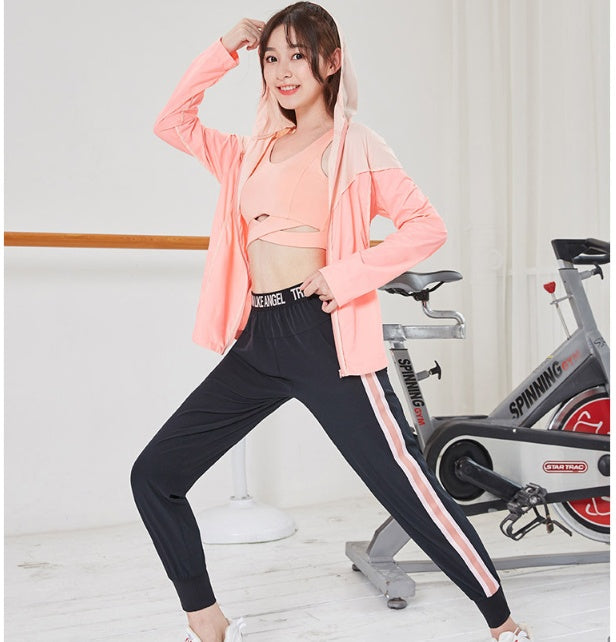 Zip Cardigan Fitness Top
