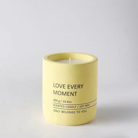Ceramic Cup Essential Oil Scented Candles