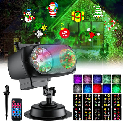 15W Brighter Decorations Projector Lights 