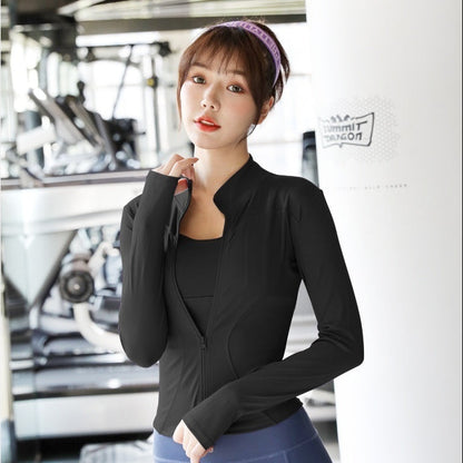 Slimming Fitness Running Top Coat