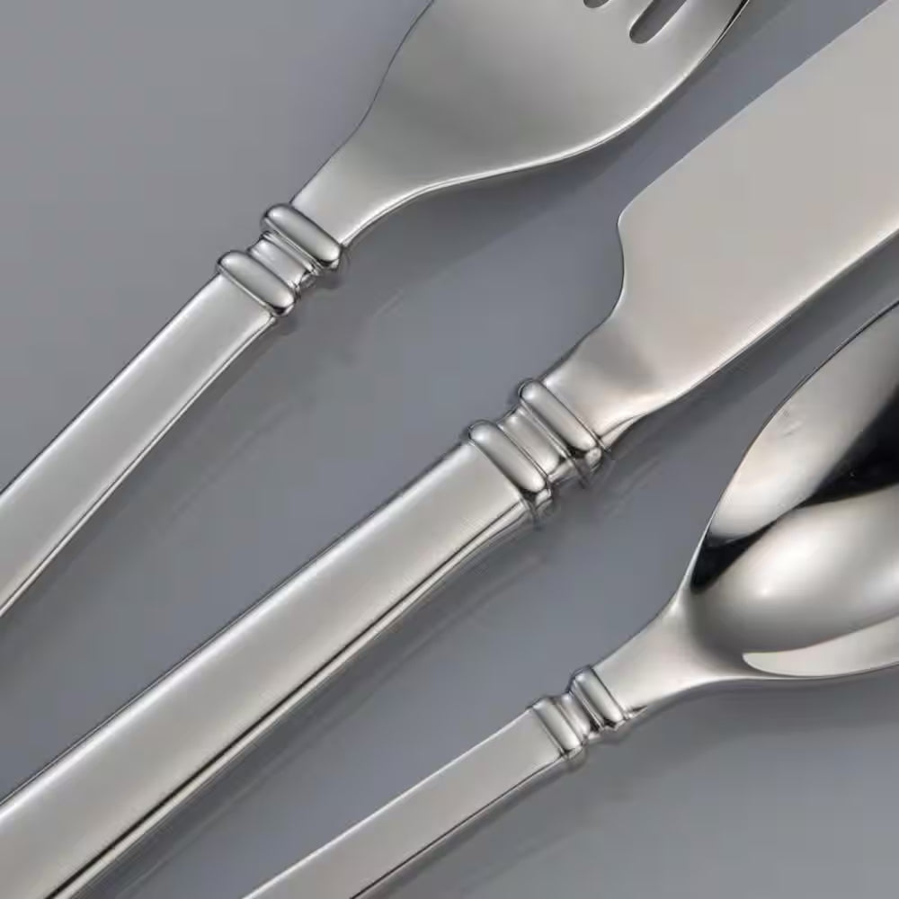 Shaker 18/0 Stainless Steel Bouillon Spoons (Set of 12)