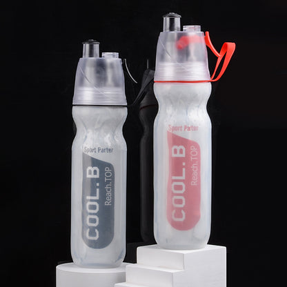2-in-1 Hydration & Misting Water Bottle