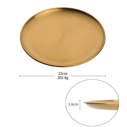 Korean Style Stainless Steel Barbecue Plate