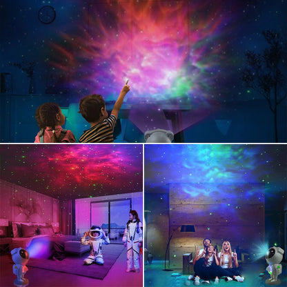 Astronaut Galaxy Projector Kids Night Light with Remote and Bluetooth Speaker
