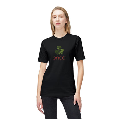 Once Unisex Midweight T-shirt, Made in US