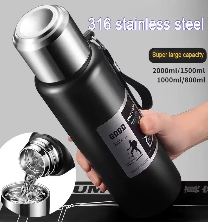 Large Capacity Cold Thermal Thermos Stainless Steel Insulated 