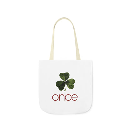 Once Canvas Tote Bag, 5-Color Straps