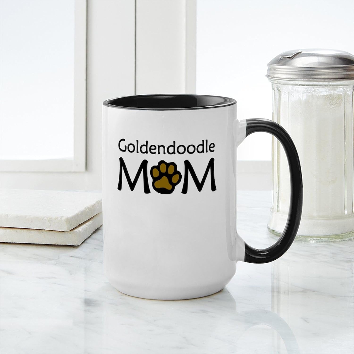 Goldendoodle Mom Mugs 15 Oz (444 Ml) Ceramic Coffee Mug
