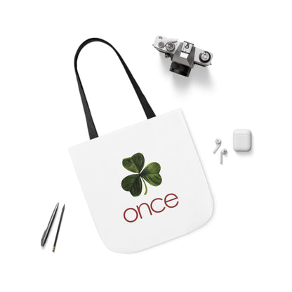 Once Canvas Tote Bag, 5-Color Straps