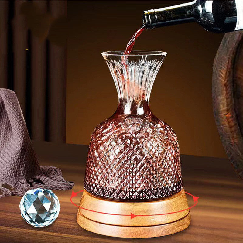 Crystal Glass Vortex Red Wine Decanters Kit