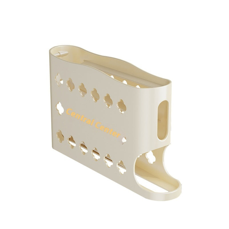 Multi-layer Household Refrigerator Side Door Rolling Egg Storage Box