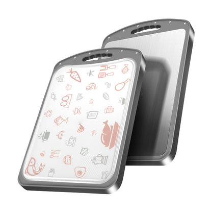 Chopping Board 304 Stainless Steel Double Sided Domestic Chopping Board