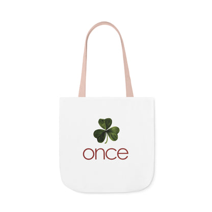 Once Canvas Tote Bag, 5-Color Straps