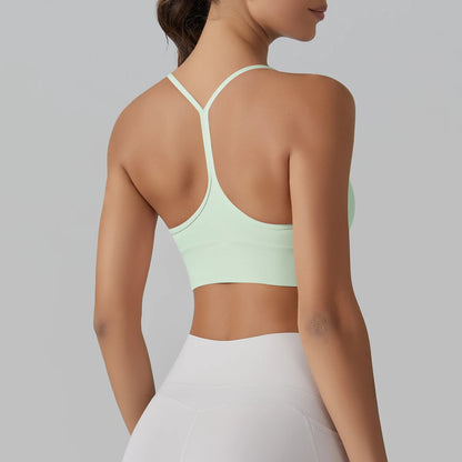 Women Sexy Y-Back Fitness Top