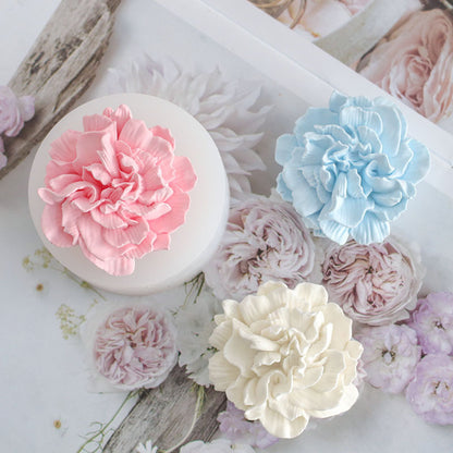 Korean Carnation Flower Scented Candle Mold