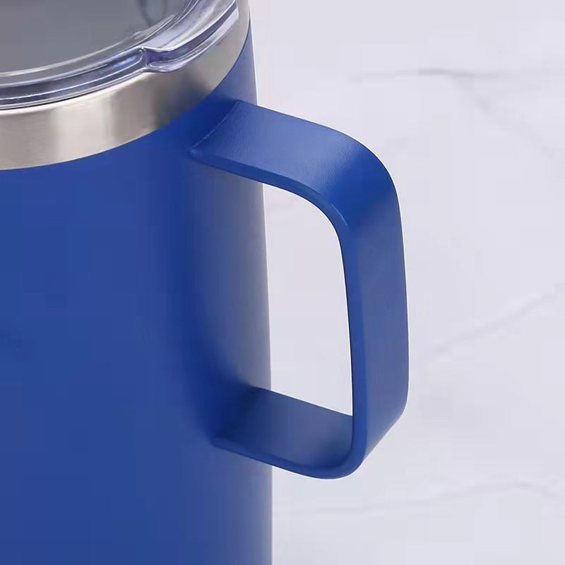 Durable 30oz Stainless Steel Vacuum Insulated Mug with Handle
