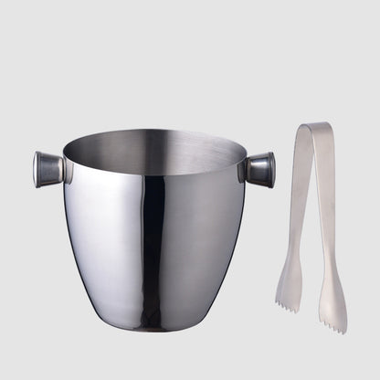 Stainless Steel Insulated Ice Bucket Thickened
