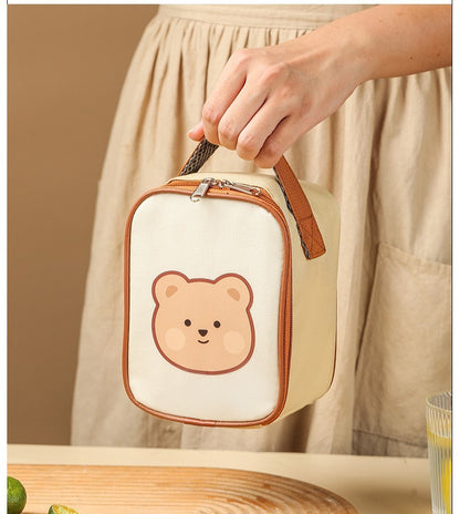 Cute Thermal Food Jar with Bear Design