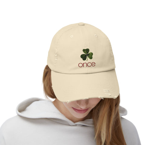 Once Unisex Distressed Cap