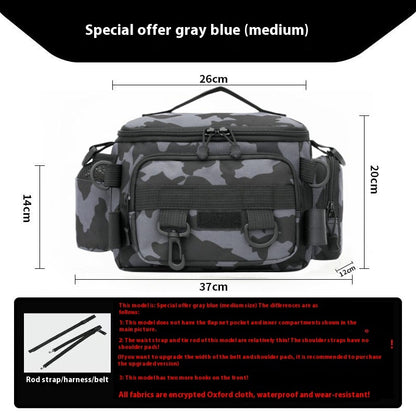 Fishing Gear Crossbody Multi Functional Storage Bag