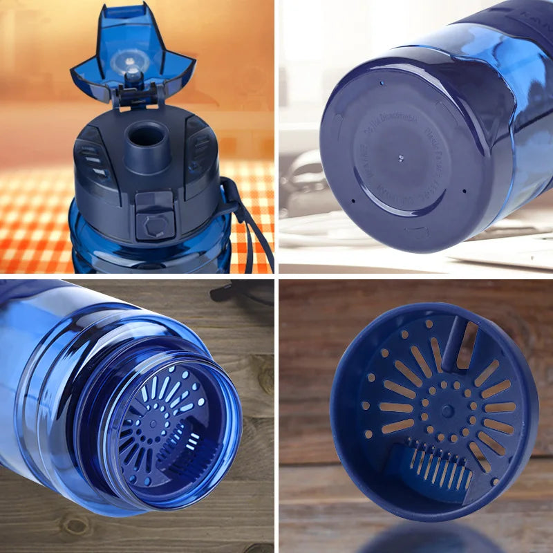 700/1000ML Water Bottle BPA Free Outdoor Gym Fitness Sport Water Bottles Portable Ecofriendly Plastic Drinking Bottle