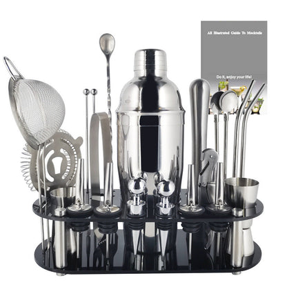 Boston Cocktail Shaker Bar Tools Wine Mixer Set