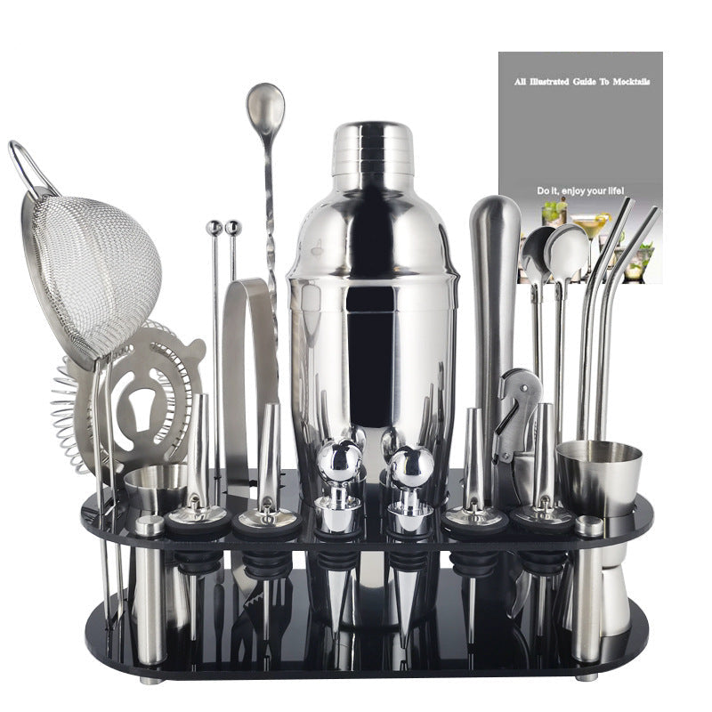 Boston Cocktail Shaker Bar Tools Wine Mixer Set