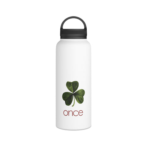 Once Stainless Steel Water Bottle, Handle Lid