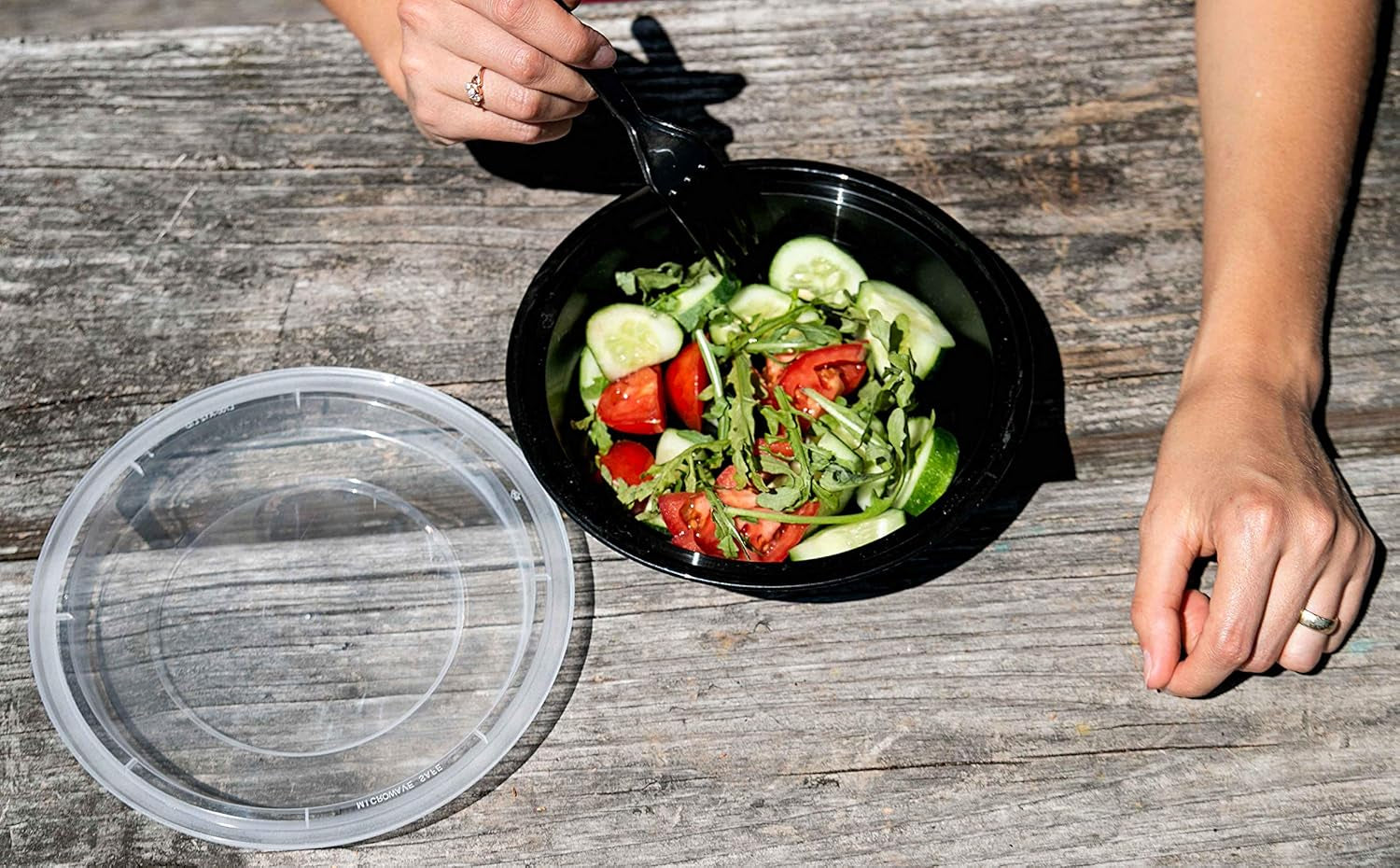 Safeware Meal Prep Containers 25-Pack – 24oz Round