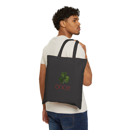 Once Cotton Canvas Tote Bag