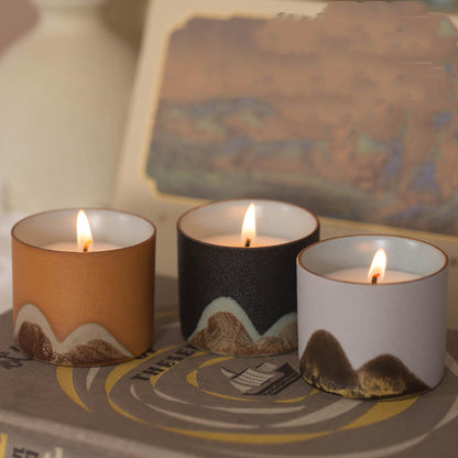 Ceramics Handcrafted Tea Cup Scented Candles