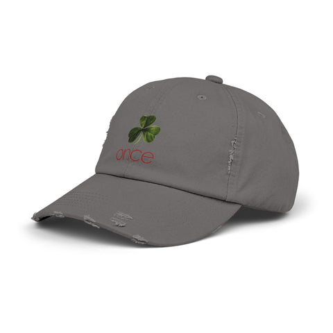 Once Unisex Distressed Cap