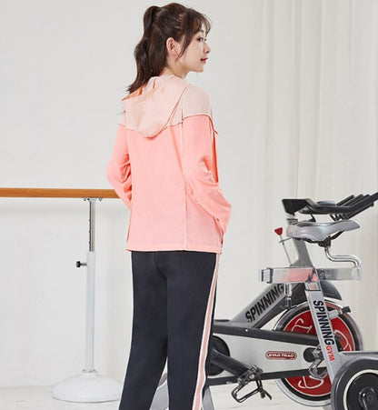 Zip Cardigan Fitness Top