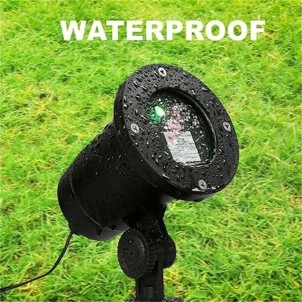 Christmas Star Laser Projector  RGB Lamp Waterproof with Remote