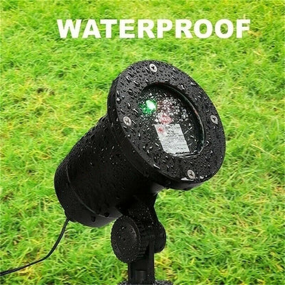 Christmas Star Laser Projector  RGB Lamp Waterproof with Remote