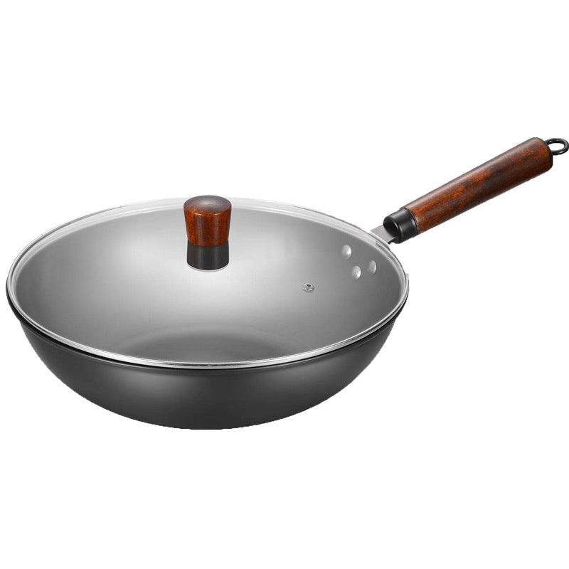Old Iron Pot Hand-forged Non-coated Non-stick Frying Pan